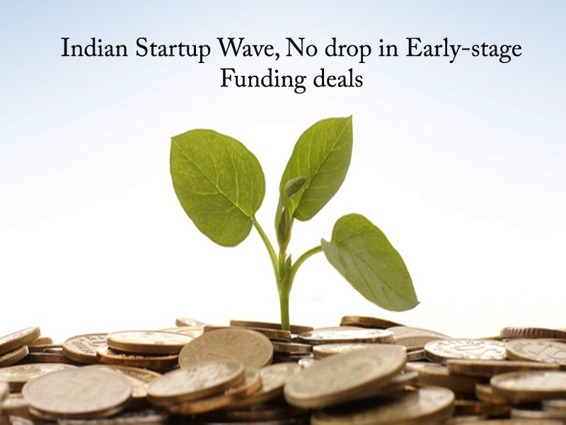 Indian Startup Wave, No drop in Early-stage Funding deals-Startagist