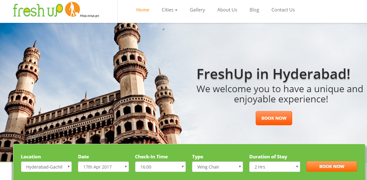 Now Rent Pocket-Friendly Hotel Rooms on Hourly Basis-Freshup