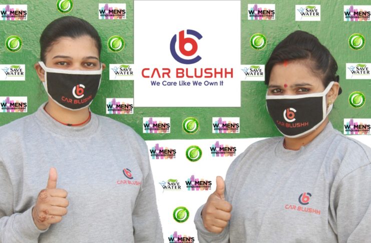 Car Blushh celebrates women in car washing to promote women empowerment