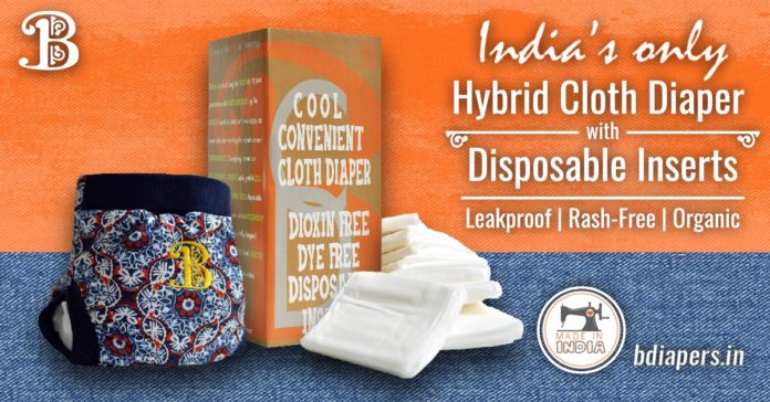 Bdiapers introduces India's First Hybrid Cloth Diapers with Disposable Inserts