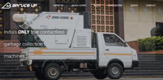 Pune startup Spruce Up developed contactless garbage collection machine - Jatayu Super