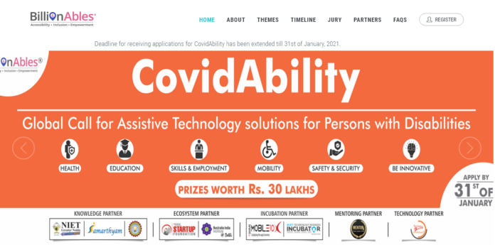 BillionAbles is organizing a global call for tech solutions to empower PWDs