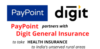PayPoint partners with Digit General Insurance Company to take health insurance to India's unserved rural areas