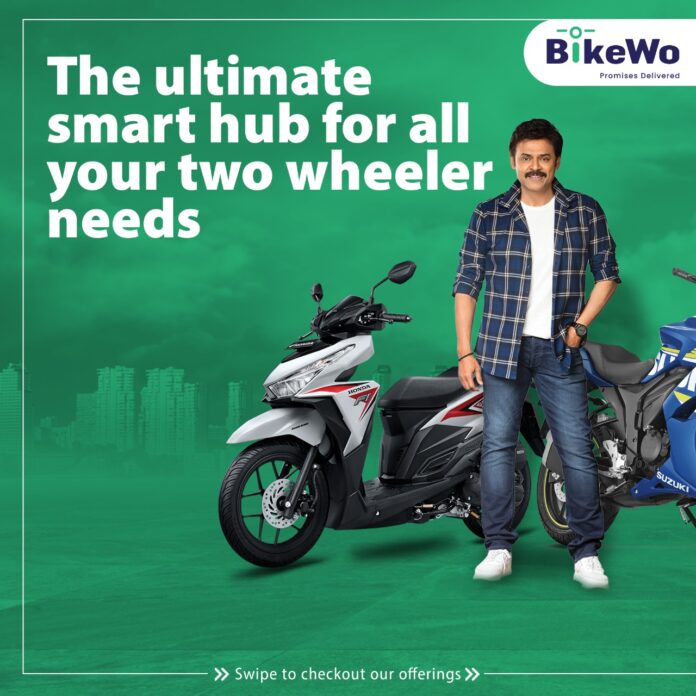 Tollywood Actor Venkatesh Daggubati Joins EV Startup BikeWo as Strategic Investor and Brand Ambassador