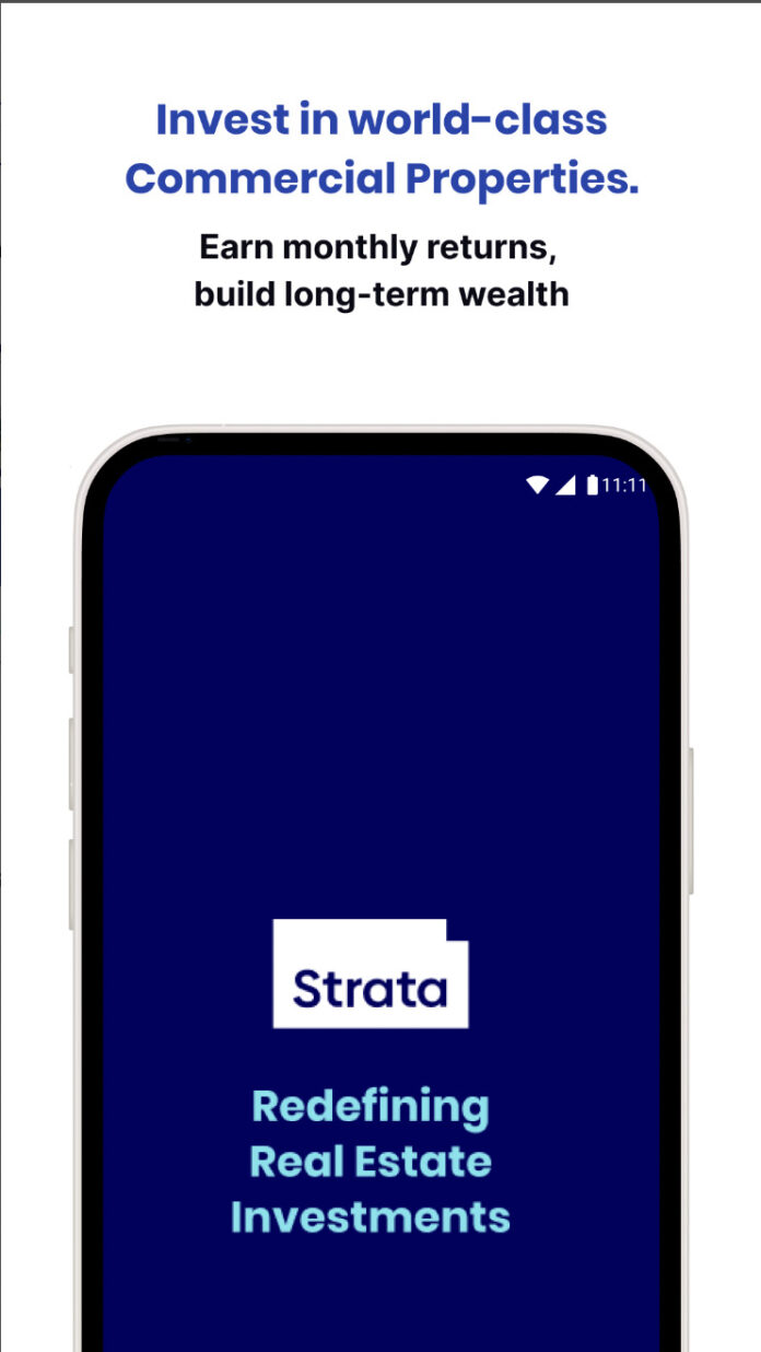 Strata launches first ever Commercial Real Estate investment app