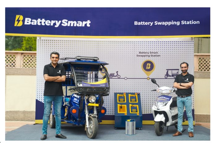 (L-R) Battery Smart co-founders Siddharth Sikka and Pulkit Khurana