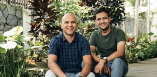 [L-R] Satheesh Ramdass and Vikram Venkatesan, co-founders of Boxs
