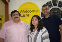 (L-R) Dr. Jawahar Shah_Founder, Punit Desai_Co-founder & CEO, Nidhi Desai_Co-founder & COO, Welcomecure